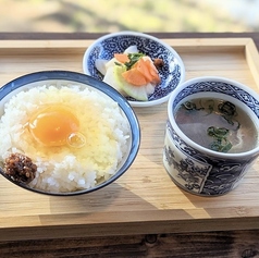 房総もみじ卵とミルキークイーン米の卵かけごはん