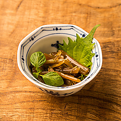 葉わさび醤油漬け