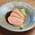 料理メニュー写真&nbsp;炙り鴨の治部煮餡掛け