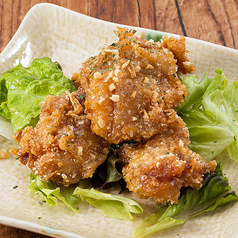 ハニーガリバタチキンフライ／鶏トロ(肩小肉)唐揚げ おろしポン酢