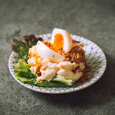 半熟玉子のポテトサラダ