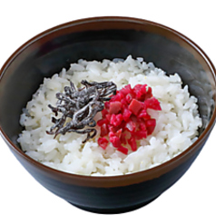 カリカリ梅茶漬け