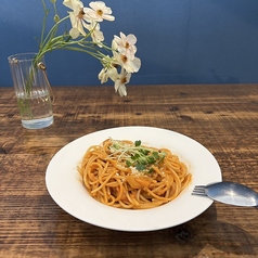 エビのトマトクリームパスタ