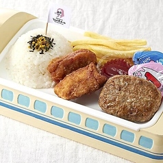 おこさまとりから＆ハンバーグプレート