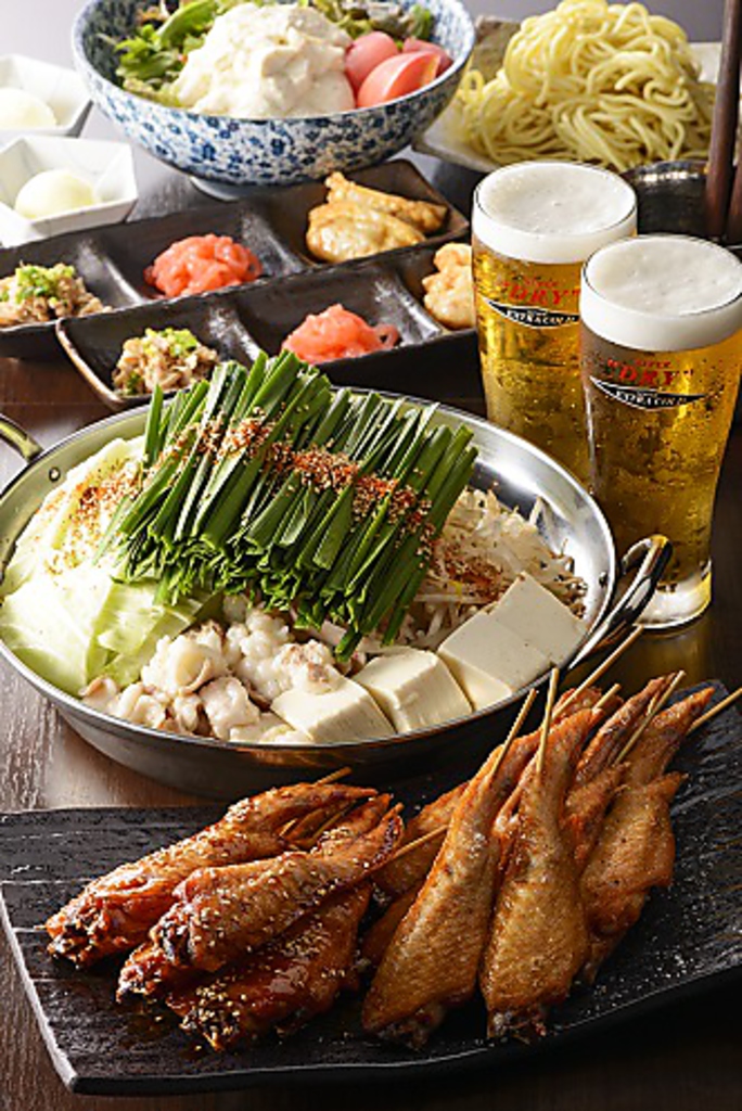 【コース】コースは3,300円～◎★自慢のもつ鍋をたっぷり堪能できる！