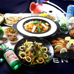 韓国料理ミラチキン&キンパ 梅田中崎町本店のコース写真