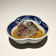 しめ鯖ごまポン酢