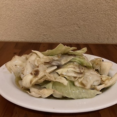 アンチョビキャベツ炒め