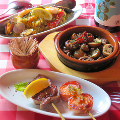 スペイン食堂8 エル カバーリョ 小倉のコース写真