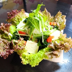 島豆腐サラダ