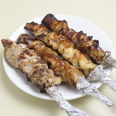 焼き鳥 ぼんじり/レバー/もも/豚バラ/野菜