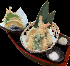 海鮮天ぷら盛合せ(8種）