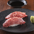 料理メニュー写真&nbsp;肉寿司(1貫)