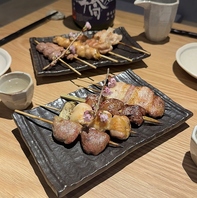 塩にこだわった焼き鳥