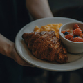 料理メニュー写真&nbsp;クロワッサンプレート