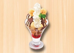 パリパリチョコバナナパフェ