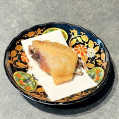 一夜干し 鶏手羽のから揚げ