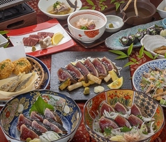 藁焼き鰹たたき 明神丸 なんばセントラルイータリー店のコース写真