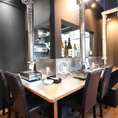 【カウンター席：～2名様×3卓（1名様からご利用いただけます）】