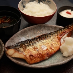 ■焼魚膳［鯖］【Grilled Fishi(mackerel) set meal】