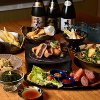 沖縄の新鮮な食材をふんだんに使用したおつまみ♪