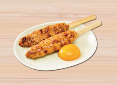 軟骨入りつくね（タレ月見）/軟骨入りつくね（明太マヨ）/軟骨入りつくね（青唐醤おろし） 