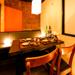 2名様からご利用頂ける個室完備しております。