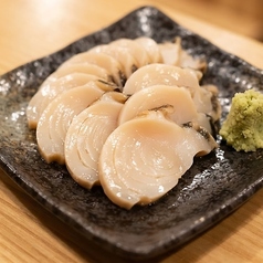 活つぶ貝 刺身