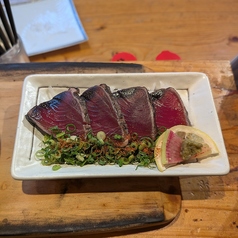 沖の島　鰹の藁焼き