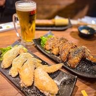 お酒と相性◎『金・銀・黄・赤・元味』の手羽先！