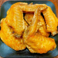 料理メニュー写真&nbsp;手羽先揚げ塩　一味　１本