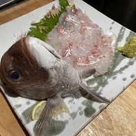 新鮮なこだわりの魚をご用意◎