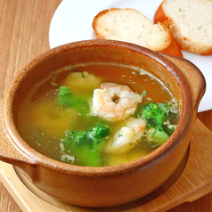 海老のアヒージョ