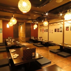 《お店を貸し切ってのご宴会》20名様~32名様までご利用可能。人数やご予算などお気軽にご相談ください。