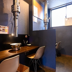 カウンター席1～2名様におすすめ！お一人様でも座りやすいお席になっているので女性のお客様にも◎