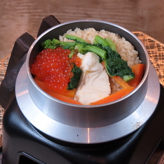 旬の白身を味わい尽くす♪贅沢な〆釜炊きご飯♪