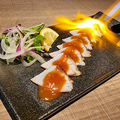 料理メニュー写真&nbsp;鰤の炙り胡麻パッチョ