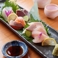 本日のお造り盛り合わせ[三種/五種]