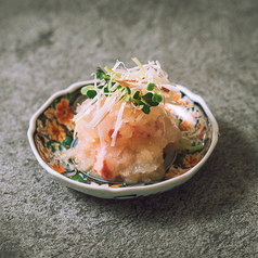 真鯛の柚子おろし和え