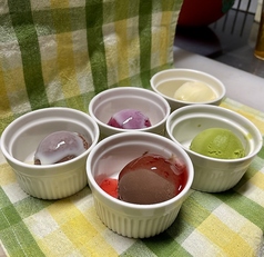 バニラアイス/チョコアイス/抹茶アイス/オトナのプリン