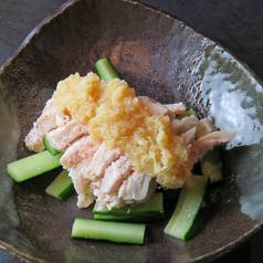 鶏胸肉のさっぱり前菜