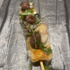 さば梅肉ソース