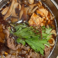 イベリコ豚の豚すきうどん