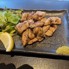 鶏ハラミの炭火焼き