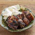 料理メニュー写真&nbsp;地鶏阿波尾鶏モモ肉一枚焼き