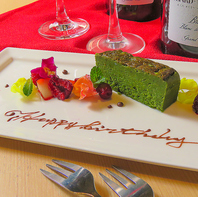 ハイクオリティーのデザートプレートが無料！