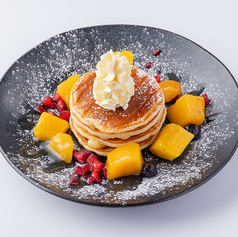 マンゴーパンケーキ～メープル別添え～