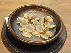 あさりのニンニク バター蒸し