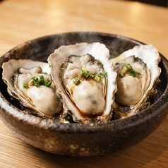 蒸し 岩牡蠣 生搾りポン酢