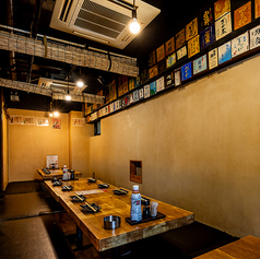 店内裏手の個室ちっくなテーブル席もご用意！